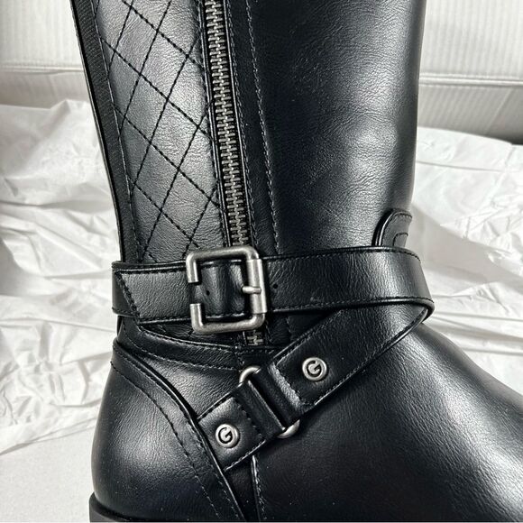 GBG Los Angeles - Women's  Haydin2 Black Riding Boot - Size 8 M - Picture 4 of 5